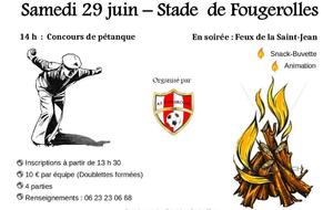 Concours de pétanque - Feux de la St Jean